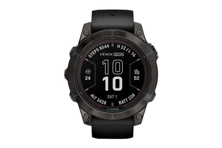 Garmin Fenix 7 Pro Sapphire Solar Smart Sports Watch (Carbon Grey, 47mm) - SuperSaverAU - view 1