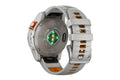 Garmin Fenix 7 Pro Sapphire Solar Smart Sports Watch - Titanium with Fog Grey and Ember Orange Band, 47mm - SuperSaverAU - view 5