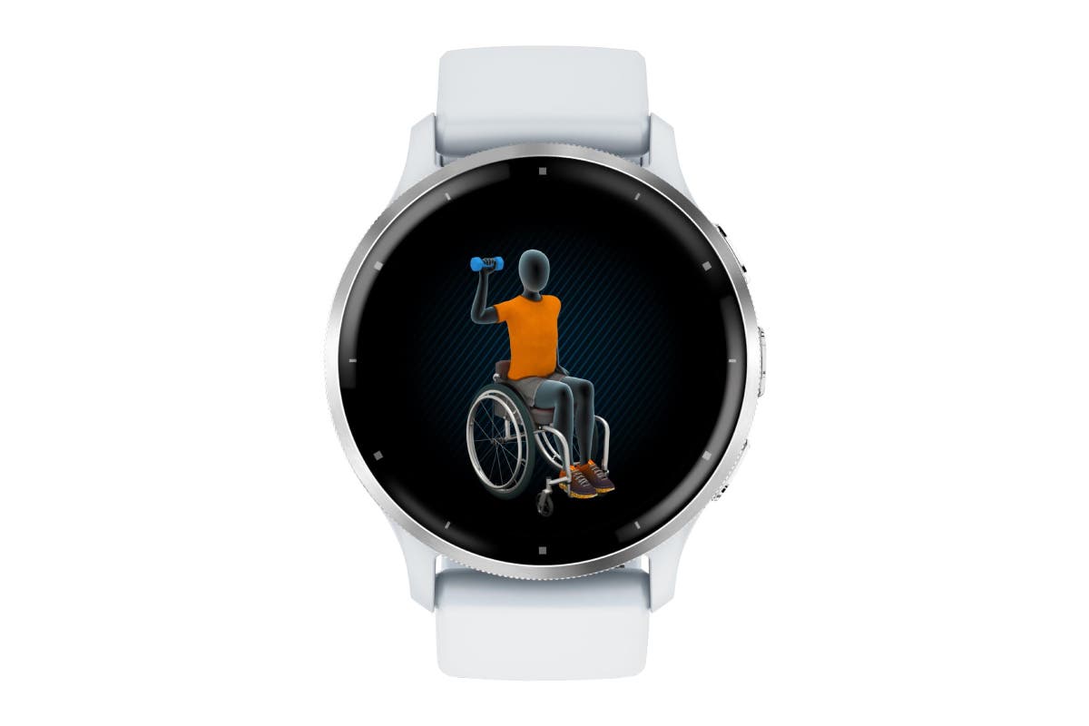 Garmin Venu 3 Smart Sports Watch (Silver/Whitestone, 45mm)