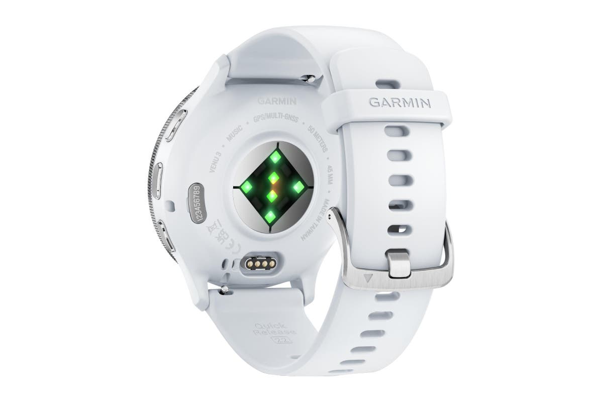 Garmin Venu 3 Smart Sports Watch (Silver/Whitestone, 45mm)
