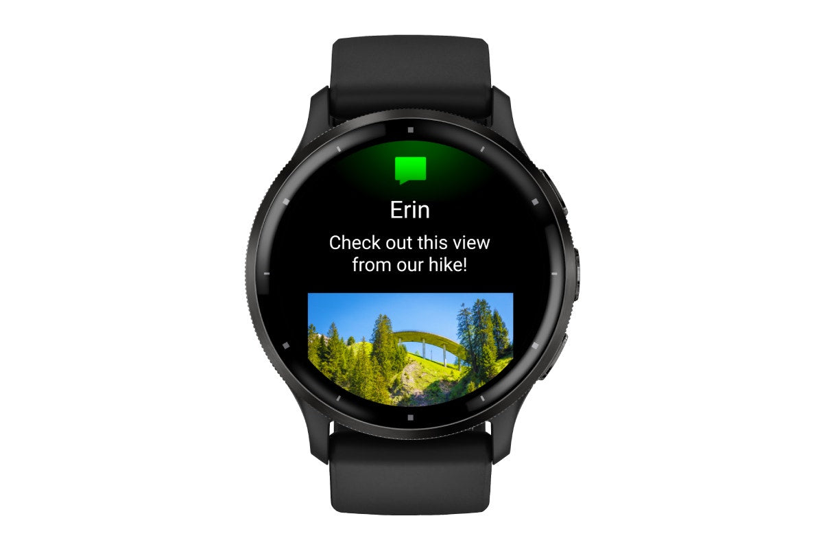Garmin Venu 3 Smart Sports Watch (Slate with Black Band, 45mm)