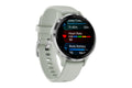Garmin Venu 3S Smart Sports Watch (Silver with Sage Grey Band, 41mm)