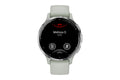 Garmin Venu 3S Smart Sports Watch (Silver with Sage Grey Band, 41mm)