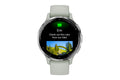 Garmin Venu 3S Smart Sports Watch (Silver with Sage Grey Band, 41mm)