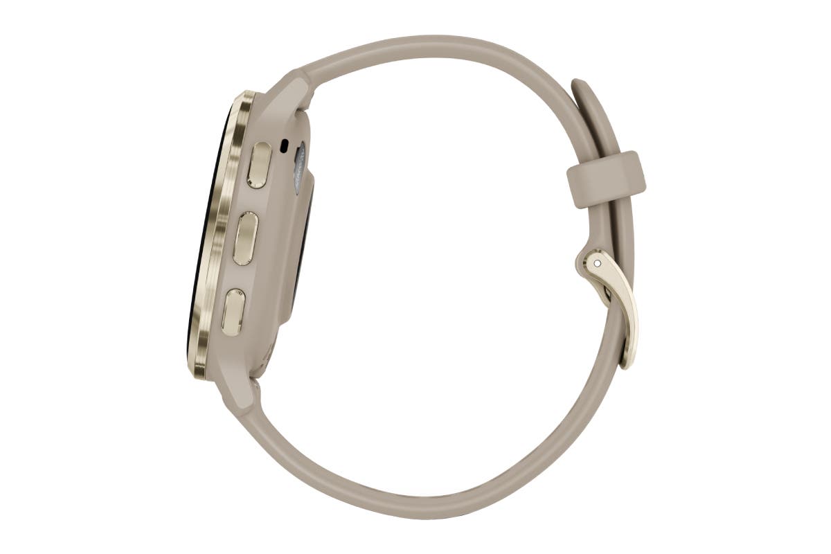 Garmin Venu 3S Smart Sports Watch (French Grey/Soft Gold; 41mm)