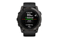 Garmin Epix Pro Gen 2 Sapphire Smart Sports Watch - Carbon Grey DLC Titanium with Black Band, 51mm - SuperSaverAU - view 2