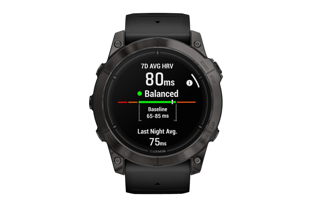 Garmin Epix Pro Gen 2 Sapphire Smart Sports Watch - Carbon Grey DLC Titanium with Black Band, 51mm - SuperSaverAU - view 2