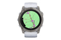 Garmin Epix Pro Gen 2 Sapphire Smart Sports Watch - Titanium with Whitestone Band, 51mm - SuperSaverAU - view 4