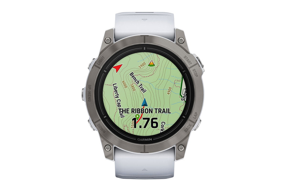 Garmin Epix Pro Gen 2 Sapphire Smart Sports Watch - Titanium with Whitestone Band, 51mm - SuperSaverAU - view 6