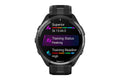Garmin Forerunner 965 Smart Sports Watch (Carbon Grey DLC Titanium with Black/Powder Grey Band, 47mm)