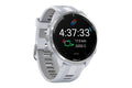 Garmin Forerunner 965 Smart Sports Watch (Titanium with Whitestone/Powder Grey Band, 47mm)