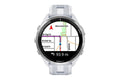 Garmin Forerunner 965 Smart Sports Watch (Titanium with Whitestone/Powder Grey Band, 47mm)