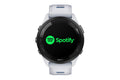 Garmin Forerunner 265 Smart Sports Watch (Black with Whitestone/Tidal Blue Band, 46mm)