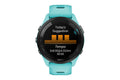 Garmin Forerunner 265 Smart Sports Watch (Black with Aqua/Black Band, 46mm)