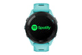 Garmin Forerunner 265 Smart Sports Watch (Black with Aqua/Black Band, 46mm)