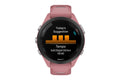 Garmin Forerunner 265S Smart Sports Watch (Black with Light Pink/Whitestone Band, 42mm)