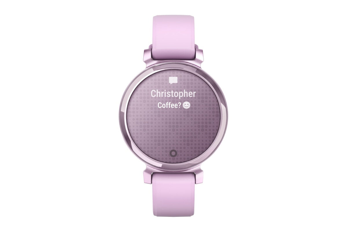 Garmin Lily 2 Smart Sports Watch - Metallic Lilac with Lilac Band - SuperSaverAU - view 4