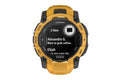 Garmin Instinct 3 Solar Smart Sports Watch (Sunburst with Sunburst/Grey Band, 50mm)