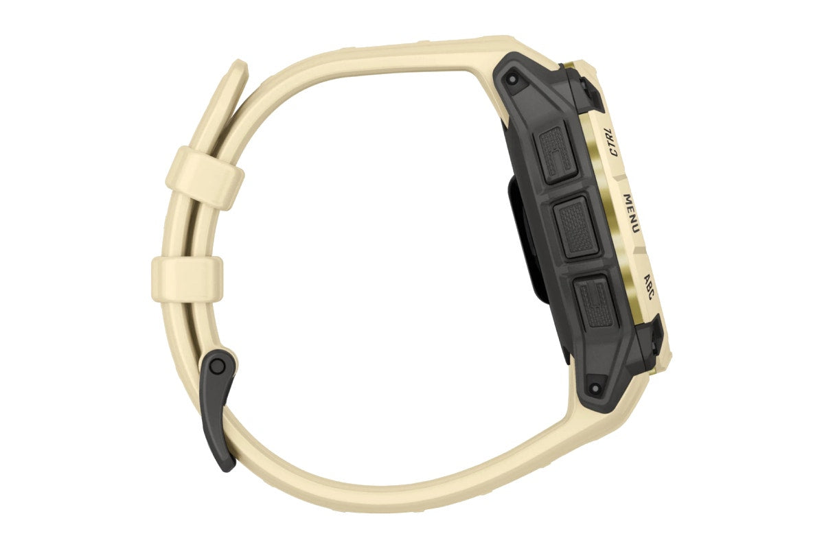Garmin Instinct 3 AMOLED Smart Sports Watch (Citrine with Citrine Band, 45mm)