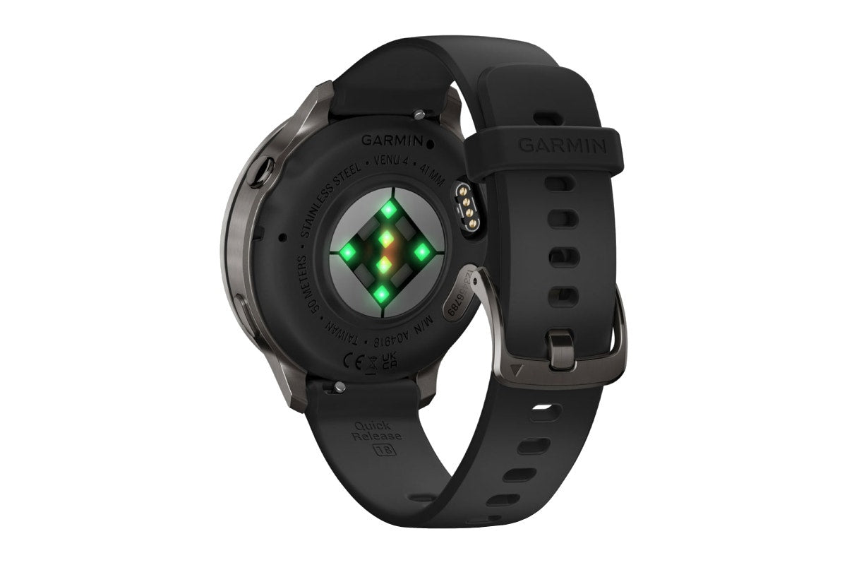 Garmin Venu 4 Smart Sports Watch (Slate/Black, 41mm)