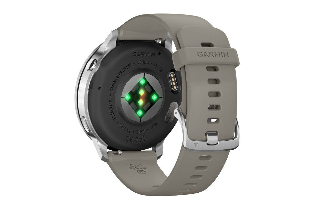 Garmin Venu 4 Smart Sports Watch (Silver/Silver Grey, 45mm)