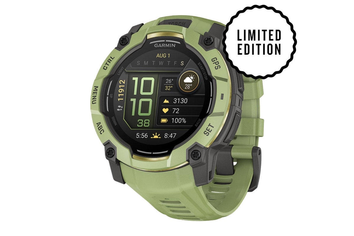 Garmin Instinct 3 AMOLED Smart Sports Watch (Fern Green with Fern Green Band, 50mm)