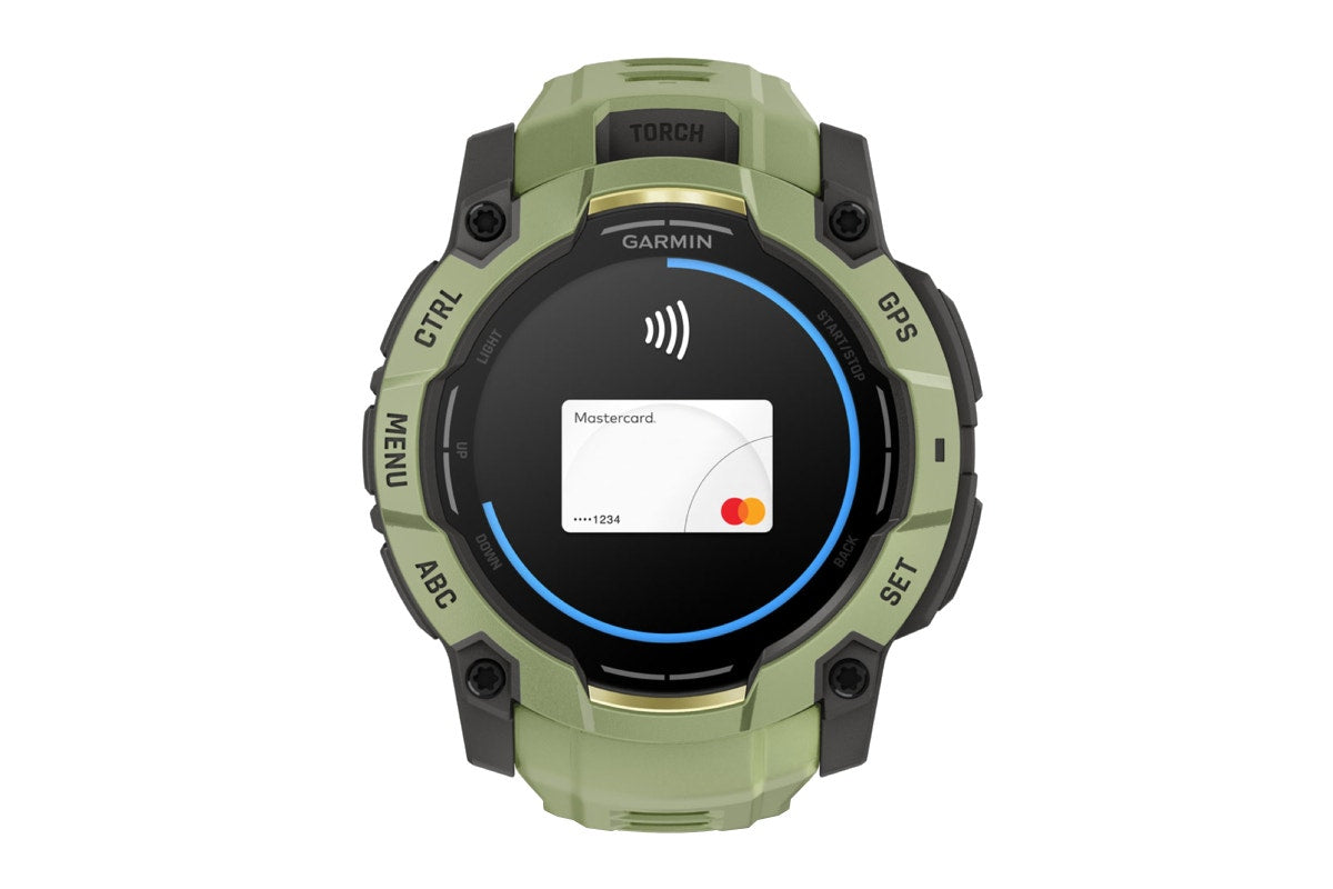 Garmin Instinct 3 AMOLED Smart Sports Watch (Fern Green with Fern Green Band, 50mm)