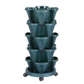 Greenfingers 5-Pot Strawberry Planter 35cm x 35cm x 75cm with Drainage System - SuperSaverAU - view 2
