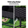 Green Fingers Raised Garden Bed 40x40x23cm PP Planter Box for Herbs & Vegetables - SuperSaverAU - view 5