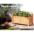 Greenfingers Wooden Garden Bed 60x30x33cm Raised Planter Box, Fir Wood, Easy Assembly - SuperSaverAU - view 4