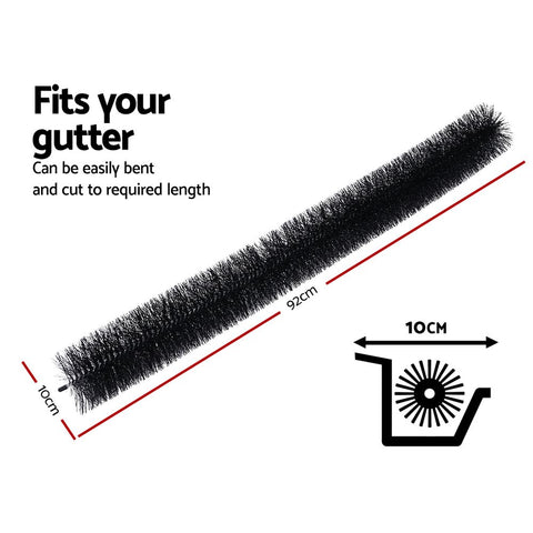 Gardeon Gutter Guard Brush 16M 92X10cm 18PCS - SuperSaverAU - view 2