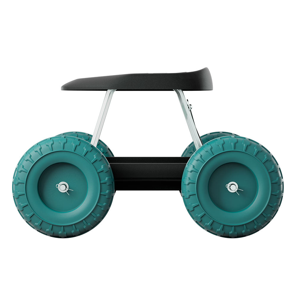 Gardeon Garden Cart Rolling Stool with Wheels Gardening Helper Seat Farm Yard - SuperSaverAU - view 3