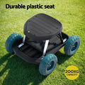 Gardeon Garden Cart Rolling Stool with Wheels Gardening Helper Seat Farm Yard - SuperSaverAU - view 5