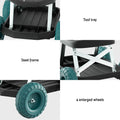 Gardeon Garden Cart Rolling Stool with Wheels Gardening Helper Seat Farm Yard - SuperSaverAU - view 6