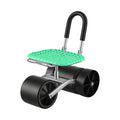 Gardeon Rolling Garden Work Seat – Green 130kg, 360° Swivel Adjustable Stool