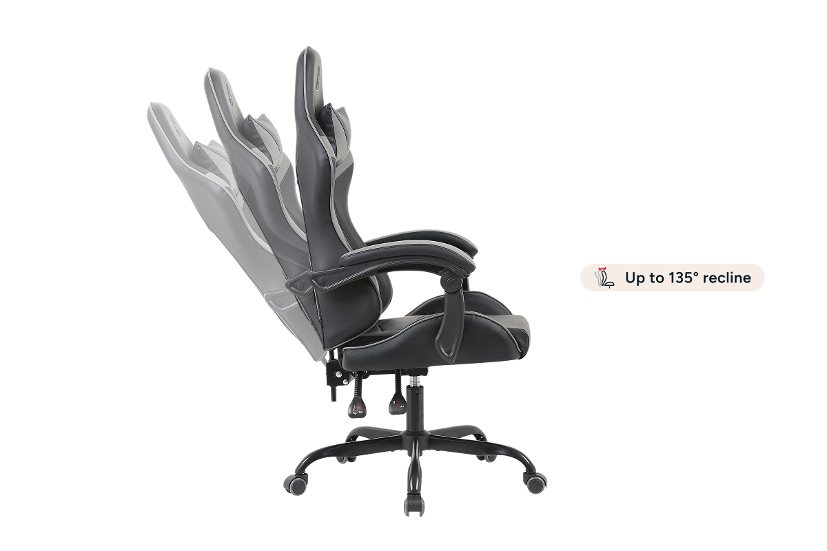 Gorilla Gaming Prodigy Gaming Chair (Black/Grey)