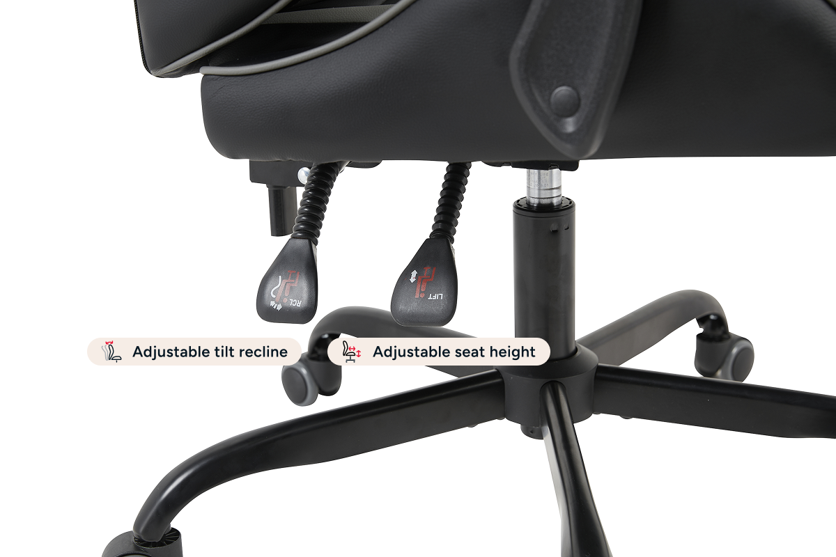 Gorilla Gaming Prodigy Gaming Chair (Black/Grey)