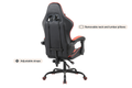 Gorilla Gaming Prodigy Gaming Chair (Black/Red)