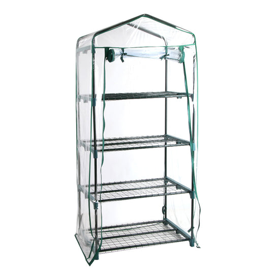 Green Fingers Greenhouse 4 Tiers Mini Green House 70x50x160cm Waterproof PVC