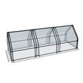 Green Fingers Greenhouse Mini 2.7x0.9x0.9M, Waterproof, Durable PVC, Easy Setup - SuperSaverAU - view 3