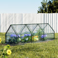 Green Fingers Greenhouse Mini 2.7x0.9x0.9M, Waterproof, Durable PVC, Easy Setup - SuperSaverAU - view 1