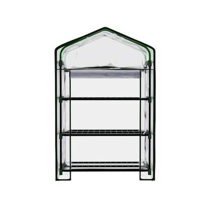 Greenfingers Greenhouse Mini Green House 69x49x128cm, Waterproof, Durable, 3 Tiers
