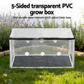 Green Fingers Mini Greenhouse 50x25cm for Succulents and Mushrooms - SuperSaverAU - view 5
