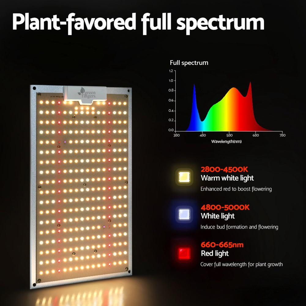 Greenfingers 150W Quantum Board LED Grow Light, Full Spectrum, Smart App Control - SuperSaverAU - view 3