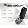 Lockmaster Electric Keypad Security Control for Gate Opener, IP55, 64 Users, Black, 17.5x8x4cm - SuperSaverAU - view 3