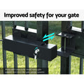 Electric Lock for DC 24V Swing Gate Opener, Heavy Duty Metal, IP44, 5m Cable - SuperSaverAU - view 3