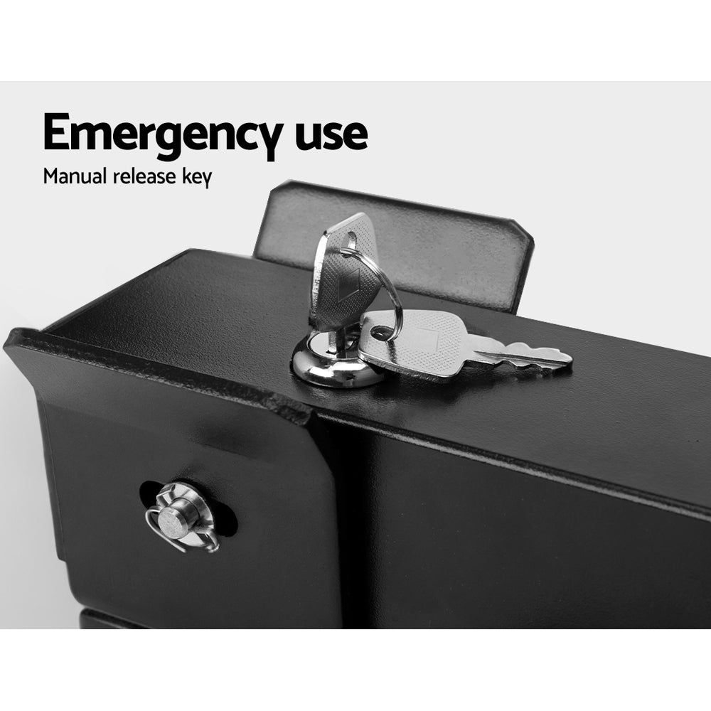 Electric Lock for DC 24V Swing Gate Opener, Heavy Duty Metal, IP44, 5m Cable