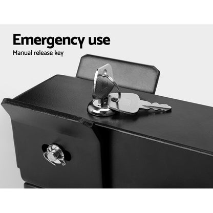 Electric Lock for DC 24V Swing Gate Opener, Heavy Duty Metal, IP44, 5m Cable