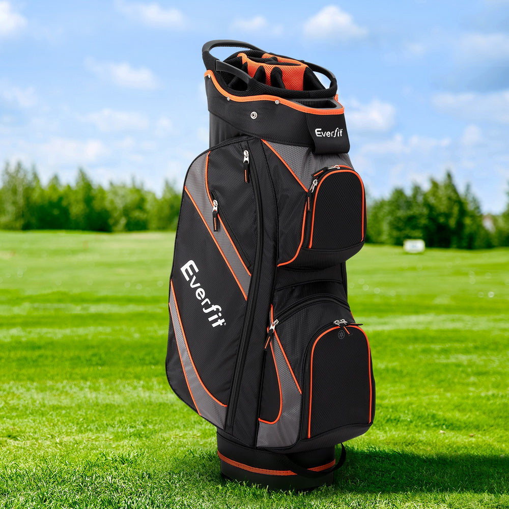 Everfit 14-way Divider Golf Bag with Insulated Pocket, 40.5cm x 25cm x 93.5cm - SuperSaverAU - view 7