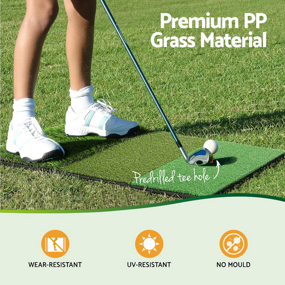 Everfit Golf Hitting Mat Portable Driving Range Practice Training Aid 3 in 1 - SuperSaverAU - view 4